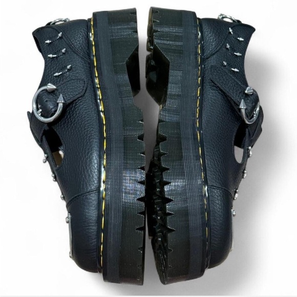 Dr. Martens Bethan Piercing Mary Jane Platform Shoes, Size 10, RARE NEW IN BOX - Picture 10 of 12